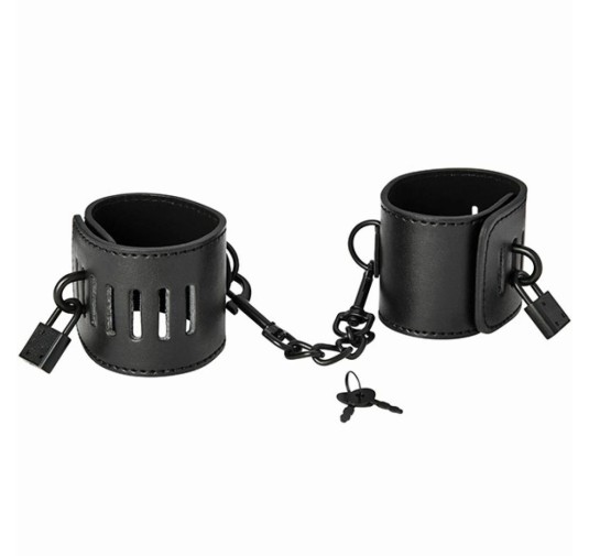 Kajdanki - S&M Shadow Locking Cuffs